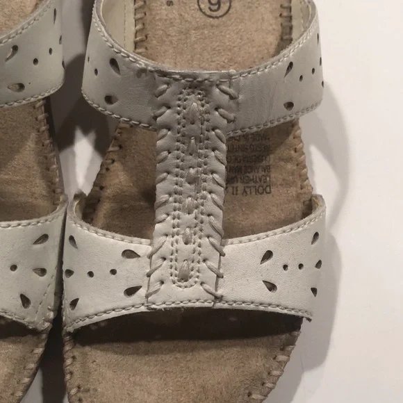 DR. SCHOLL’S  “Dolly II” White Women’s Sandal Size 6 - Picture 4 of 7